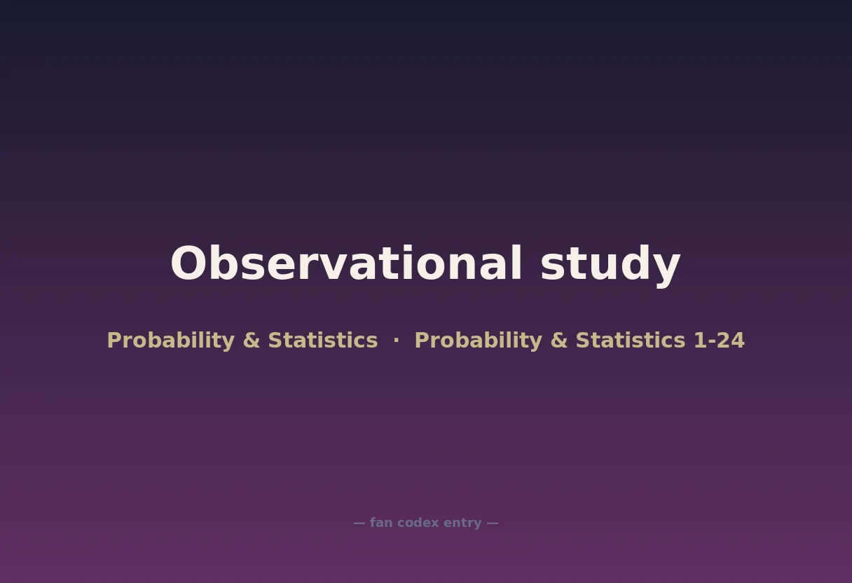 Observational study