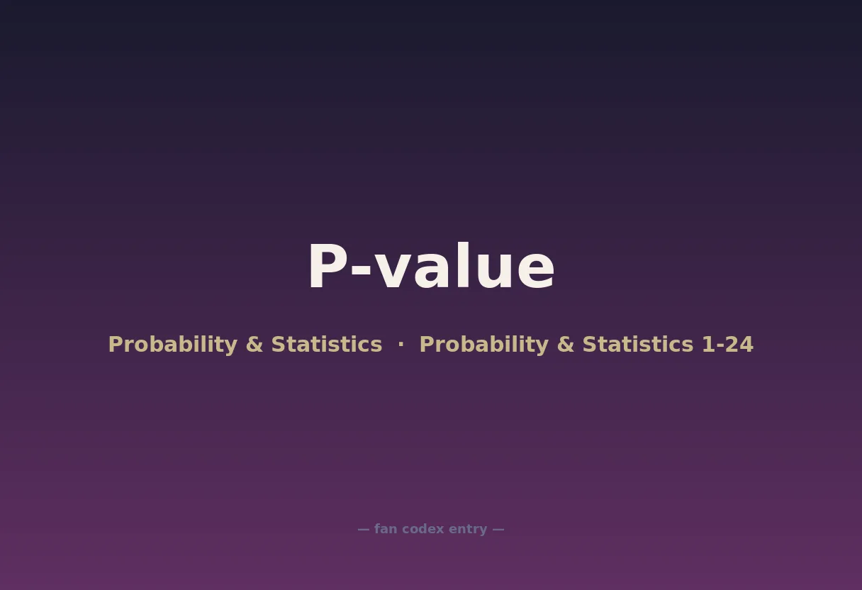 P-value
