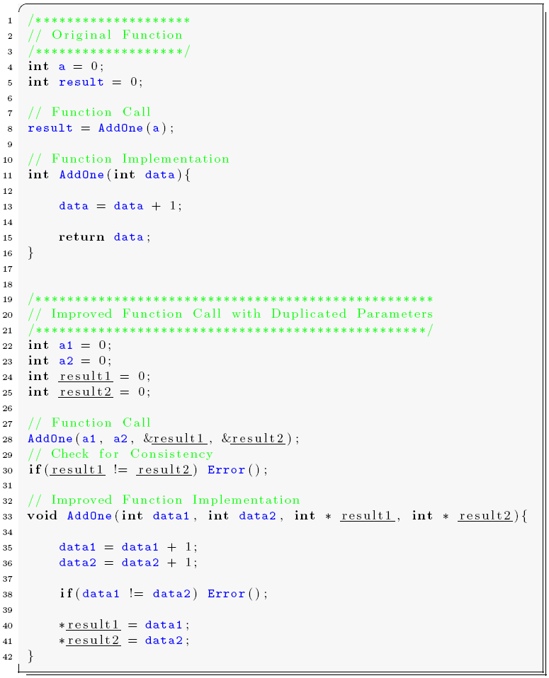 Parameter